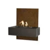 Quero Design Bioethanol Kamin Corten Stahl Keramik Brenner -Derofenfuchs Verkäufe ethanolkamin quero corten web1 1280x1280