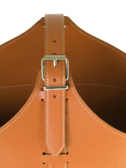 Designer Holzkorb Fabia Braun Aus Regeneriertem Leder Mit Rollen -Derofenfuchs Verkäufe firestyle fabia braun 4 1280x1280