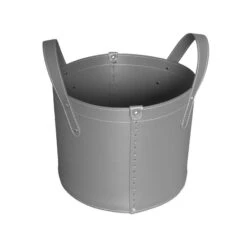 Designer Holzkorb Tonda Anthrazit Aus Regeneriertem Leder Mit Rollen 8 Designer Holzkorb Tonda Anthrazit Aus Regeneriertem Leder Mit Rollen -Derofenfuchs Verkäufe firestyle tonda anthrazit 3 1280x1280 1