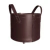 Designer Holzkorb Tonda Dunkel Braun Aus Regeneriertem Leder Mit Rollen -Derofenfuchs Verkäufe firestyle tonda dunkel braun 2 1280x1280 2