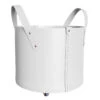 Designer Holzkorb Tonda Weiß Aus Regeneriertem Leder Mit Rollen -Derofenfuchs Verkäufe firestyle tonda weiss 2 1280x1280 1