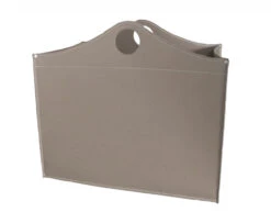 Woodbag Designer Holzkorb Taupe Aus Regeneriertem Leder Mit Rollen -Derofenfuchs Verkäufe firestyle woodbag taupe 3 1280x1280 1