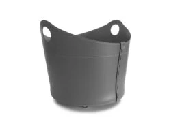 Designer Holzkorb Cadin Anthrazit Aus Regeneriertem Leder Mit Rollen -Derofenfuchs Verkäufe firestyle cadin k07 anthrazit 3 1280x1280