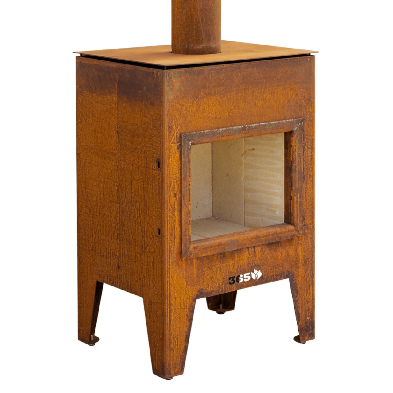 Gartenkamin JORIK Cortenstahl Mit Optionalem Grillrost 5 Gartenkamin JORIK Cortenstahl Mit Optionalem Grillrost – Bild 3