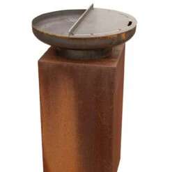 Gartenkamin Plancha Grill YMOS55 Cortenstahl -Derofenfuchs Verkäufe gartenkamin plancha grill feuercampus365 ymos55 cortenstahl web10 1280x1280