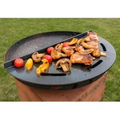 Gartenkamin Plancha Grill YMOS55 Cortenstahl -Derofenfuchs Verkäufe gartenkamin plancha grill feuercampus365 ymos55 cortenstahl web5 1280x1280