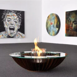 Premium Cosmo 13 Beistelltisch / Ethanolkamin Corten Stahl 24 Premium Cosmo 13 Beistelltisch / Ethanolkamin Corten Stahl -Derofenfuchs Verkäufe glammfire cosmo13 corten5 1280x1280