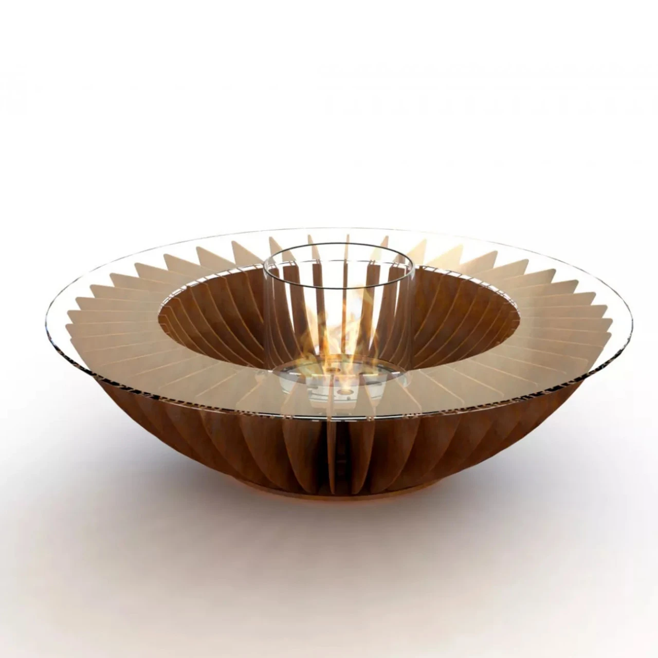 Premium Cosmo 13 Beistelltisch / Ethanolkamin Corten Stahl 12 Premium Cosmo 13 Beistelltisch / Ethanolkamin Corten Stahl – Bild 10