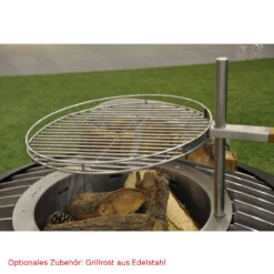 Zarzuela Designer Feuerschale Gartenkamin Optionaler Grill 36 Zarzuela Designer Feuerschale Gartenkamin Optionaler Grill -Derofenfuchs Verkäufe glammfire stravaganza grillrost2 1280x1280 5
