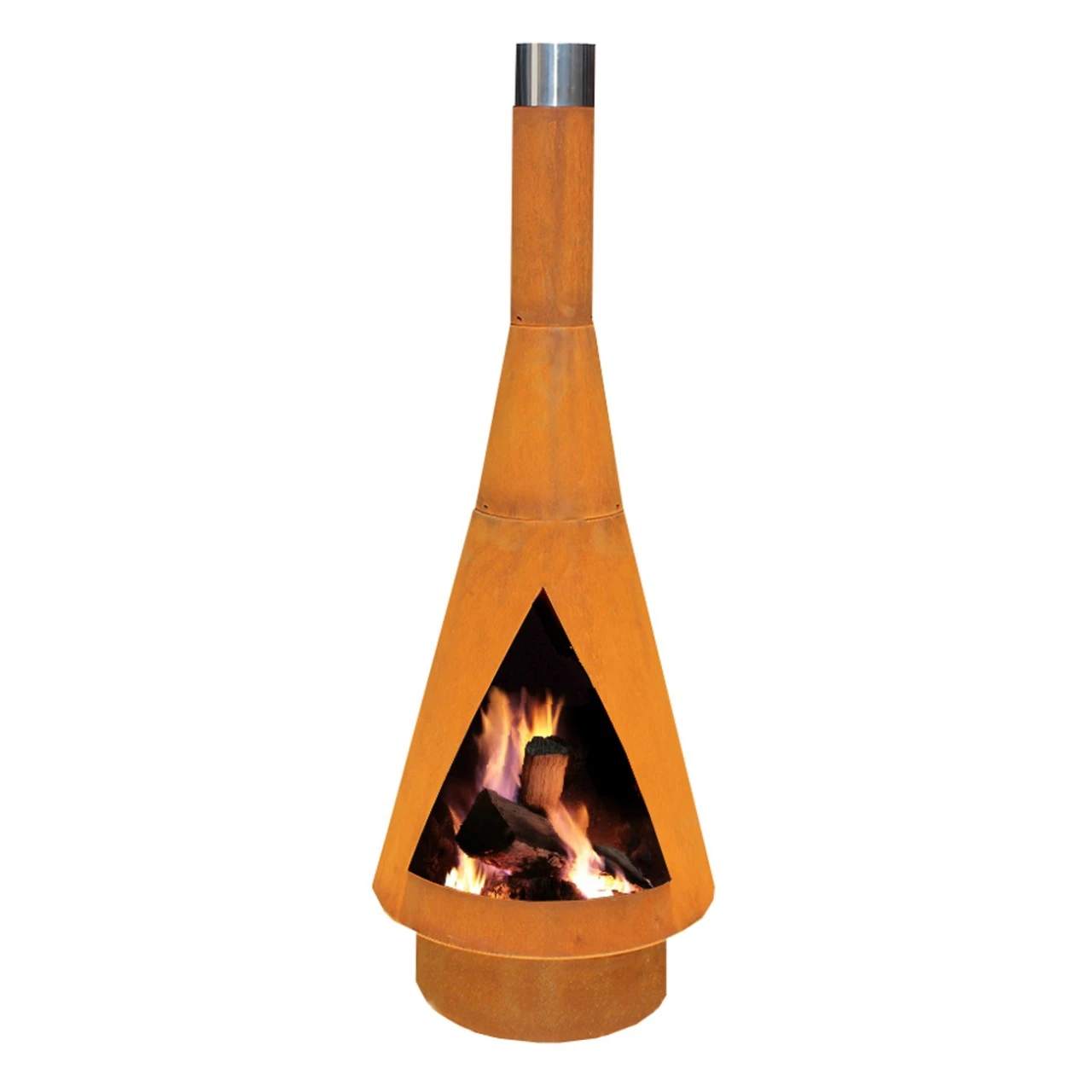 Outdoor/Garten Kamin Feuersäule Denver Cortenstahl 3 Outdoor/Garten Kamin Feuersäule Denver Cortenstahl