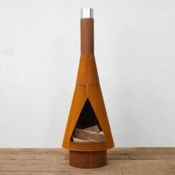 Outdoor/Garten Kamin Feuersäule Denver Cortenstahl 7 Outdoor/Garten Kamin Feuersäule Denver Cortenstahl -Derofenfuchs Verkäufe grill gartenkamin denver corten web1 1280x1280