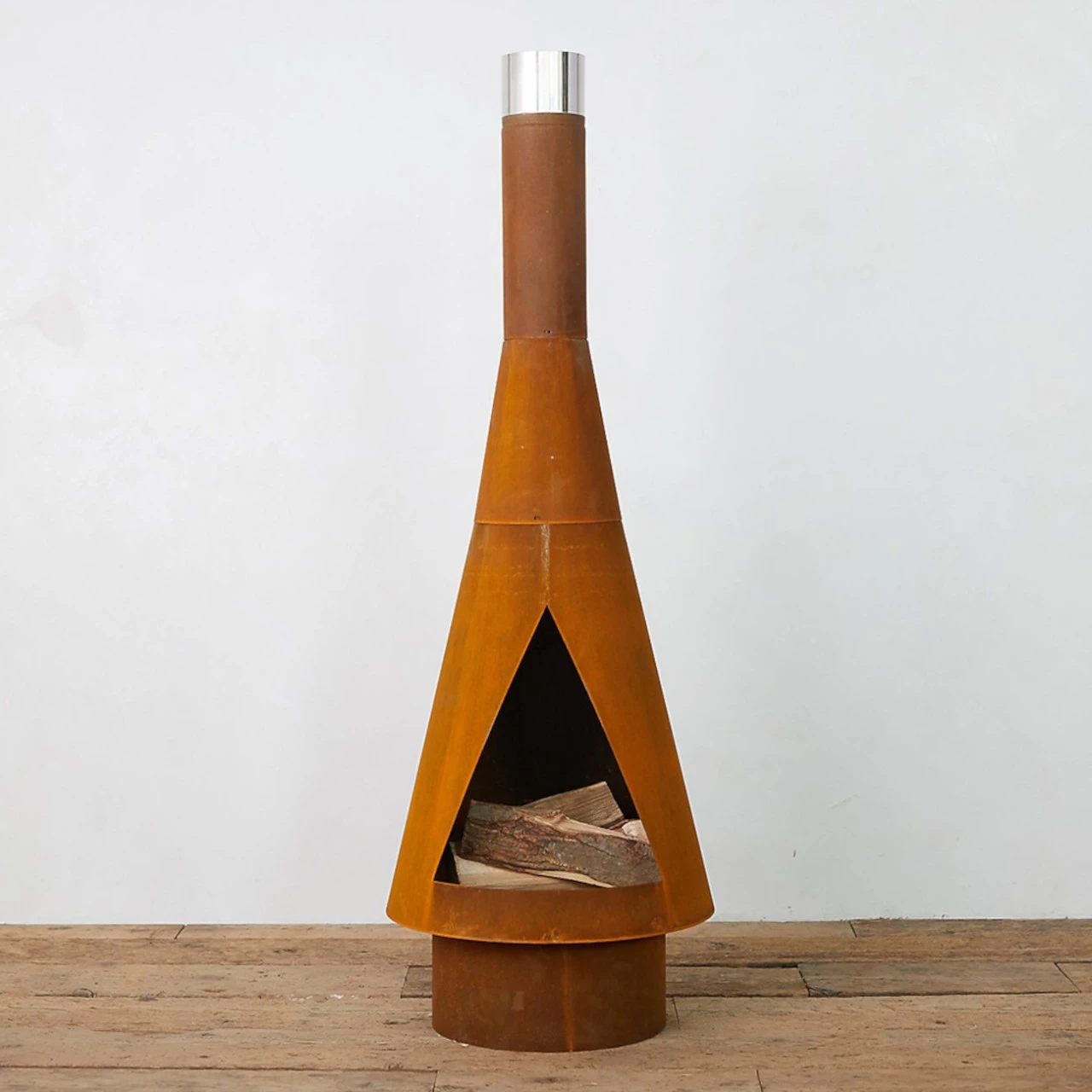 Outdoor/Garten Kamin Feuersäule Denver Cortenstahl 5 Outdoor/Garten Kamin Feuersäule Denver Cortenstahl – Bild 3