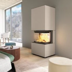 Panorama Keramik Kaminbausatz Beige 3XLTH 6kW -Derofenfuchs Verkäufe hajduk kaminbuasatz keramik kamineinsatz 3xlth beige web1 1280x1280