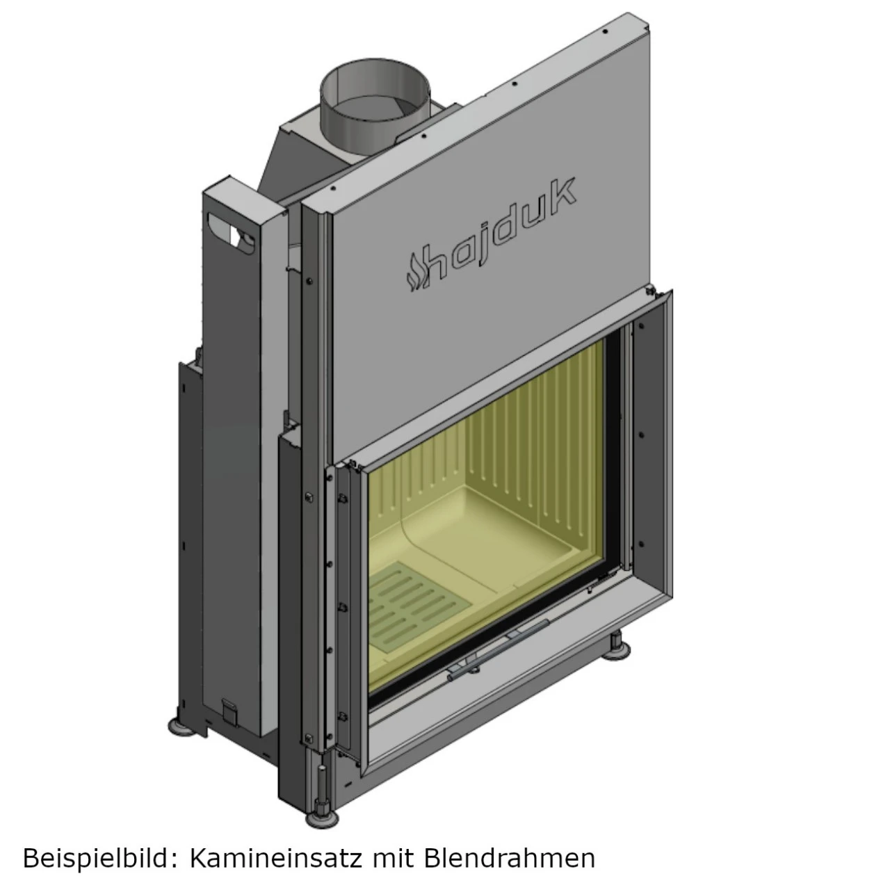 Volcano ATh Kamineinsatz 9kW Hebetür 7 Volcano ATh Kamineinsatz 9kW Hebetür – Bild 5