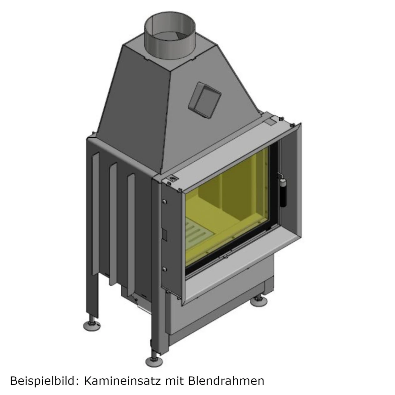 Volcano 1VTH Slim Kamineinsatz 11kw 4 Volcano 1VTH Slim Kamineinsatz 11kw – Bild 2