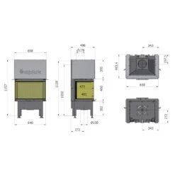Smart 3XTh Panorama Kamineinsatz 7kW Hebetür -Derofenfuchs Verkäufe hajduk smart 3xth kamineinsatz masse 1280x1280