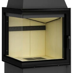 Smart 2LT Eckkamin Links 7kW Rahmenlose Tür -Derofenfuchs Verkäufe hajduk smart 2lt front 1280x1280