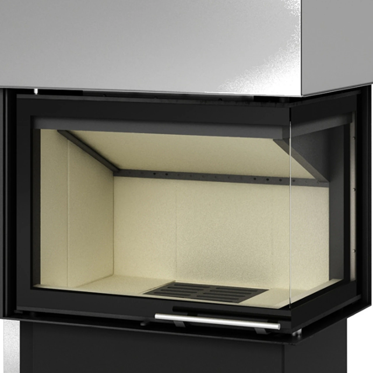 Eckamin Keramik Kaminbausatz Mit Bank Rechts 2PXLTH 6kW 5 Eckamin Keramik Kaminbausatz Mit Bank Rechts 2PXLTH 6kW – Bild 3