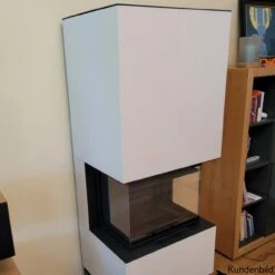 Panorama Keramik Kaminbausatz Ecru 3XLTH 6kW -Derofenfuchs Verkäufe hajduk panorama kamin 3xlth ecru kundenbild2 1280x1280