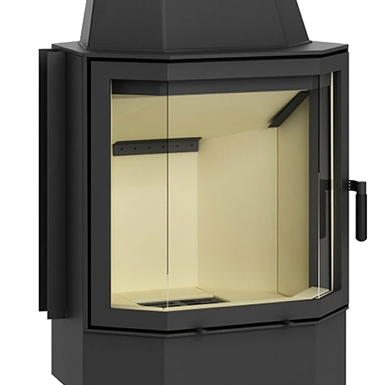 Prisma M Warmluft-Kamineinsatz 8kW Prisma Scheibe 4 Prisma M Warmluft-Kamineinsatz 8kW Prisma Scheibe – Bild 2