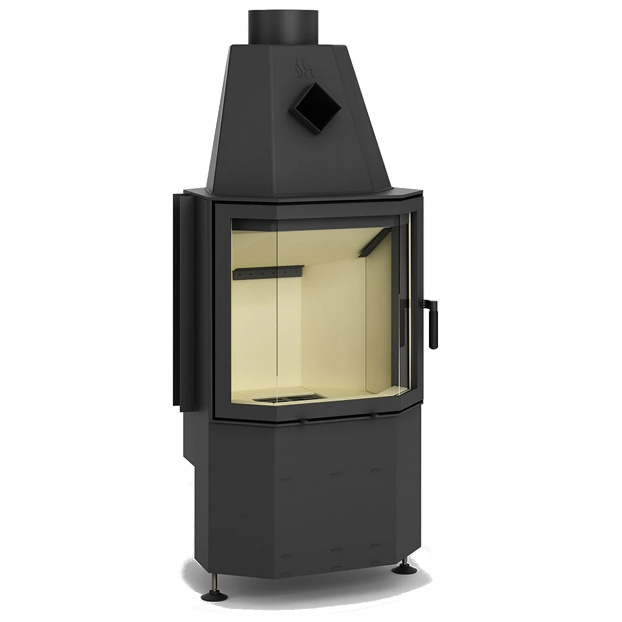 Prisma M Warmluft-Kamineinsatz 8kW Prisma Scheibe 3 Prisma M Warmluft-Kamineinsatz 8kW Prisma Scheibe