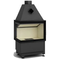 Smart 2LXLT Kamineinsatz 6kw Rahmenlose Tür