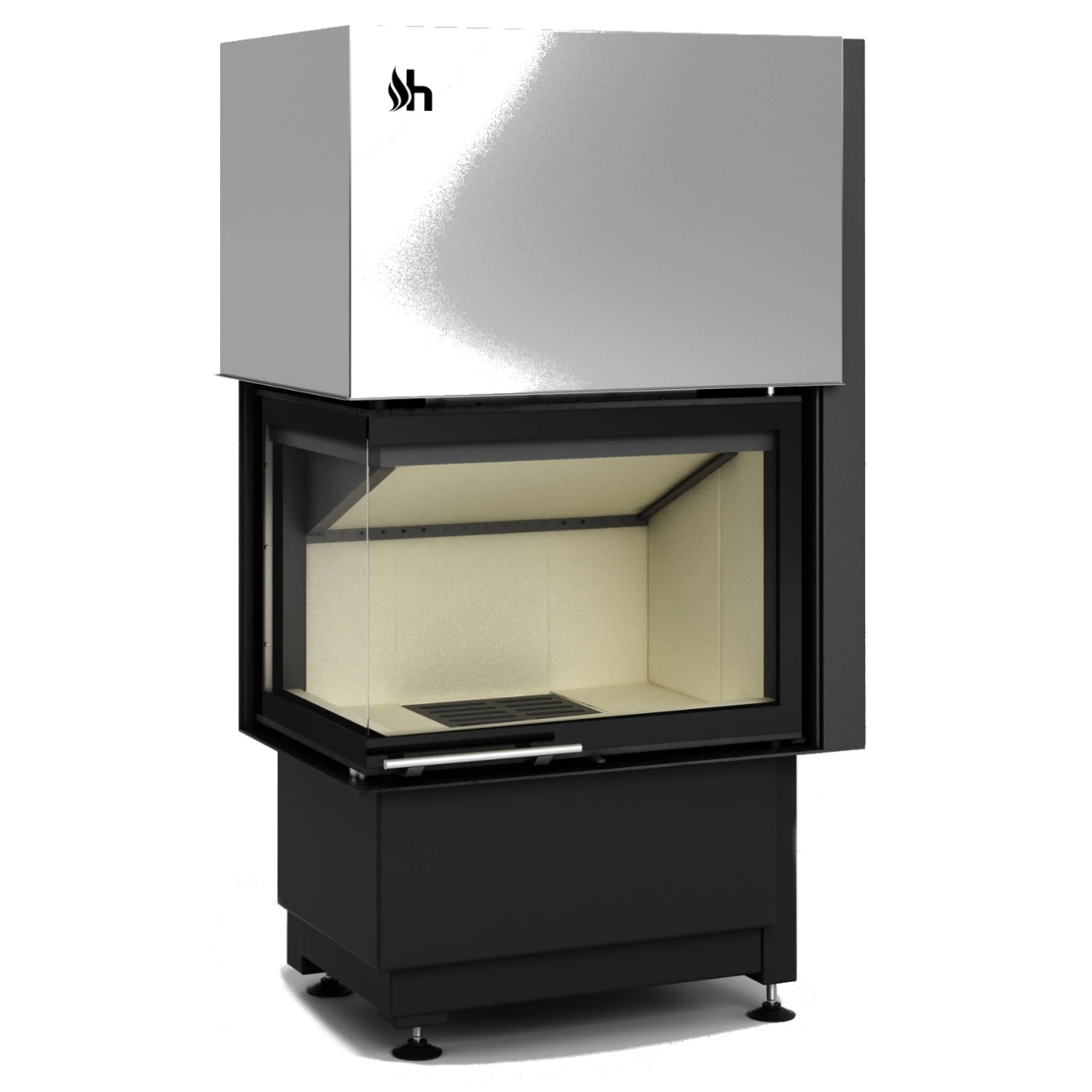 Imperial Medium Plus Kaminbausatz Smart 6kW Eckkamin Links 6 Imperial Medium Plus Kaminbausatz Smart 6kW Eckkamin Links – Bild 4