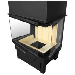 Volcano 3PLH Eckkamineinsatz 11kW Dreiseitig Verglaste Hebetür -Derofenfuchs Verkäufe hajduk volcano 3plh detail2 1280x1280