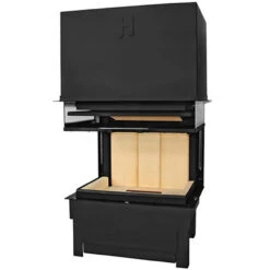 Volcano 3PLH Panorama Kamineinsatz 11kW Dreiseitig Schwarz -Derofenfuchs Verkäufe hajduk volcano 3plh detail4 1280x1280