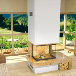 Volcano 3PLH Panorama Kamineinsatz 11kW Dreiseitig Schwarz -Derofenfuchs Verkäufe hajduk volcano 3plh int3 1280x1280