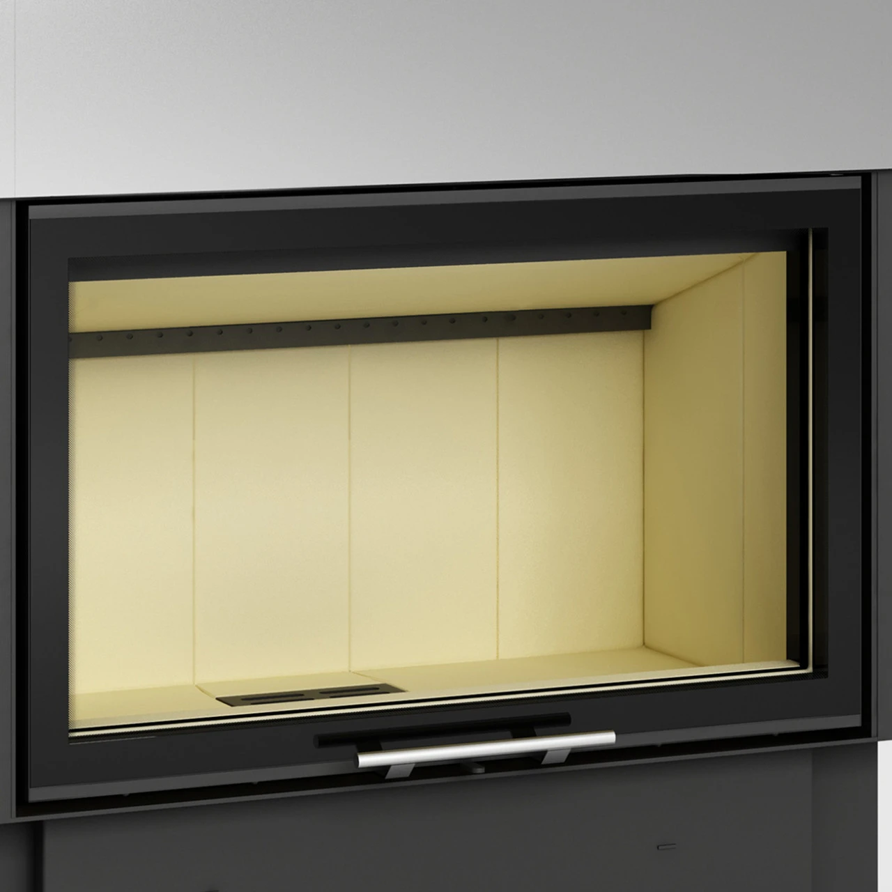 Warmluft- Kamineinsatz Volcano BTH 11kw Und Rahmenloser Hebetür 4 Warmluft- Kamineinsatz Volcano BTH 11kw Und Rahmenloser Hebetür – Bild 2