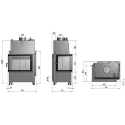 Volcano WPT12 Wasser-Eckkamin Rechts 12kW Verglast Rahmenlos 8 Volcano WPT12 Wasser-Eckkamin Rechts 12kW Verglast Rahmenlos -Derofenfuchs Verkäufe hajduk volcano wlt12 masszeichnung 1280x1280 1