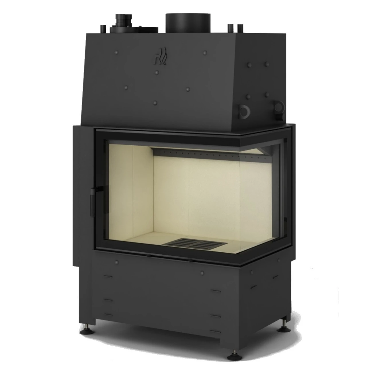 Volcano WPT12 Wasser-Eckkamin Rechts 12kW Verglast Rahmenlos 3 Volcano WPT12 Wasser-Eckkamin Rechts 12kW Verglast Rahmenlos