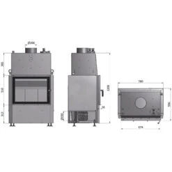 Volcano WT18 Wassergeführter Kamineinsatz 18kW Doppelverglast 8 Volcano WT18 Wassergeführter Kamineinsatz 18kW Doppelverglast -Derofenfuchs Verkäufe hajduk volcano wt18 masszeichnung 1280x1280