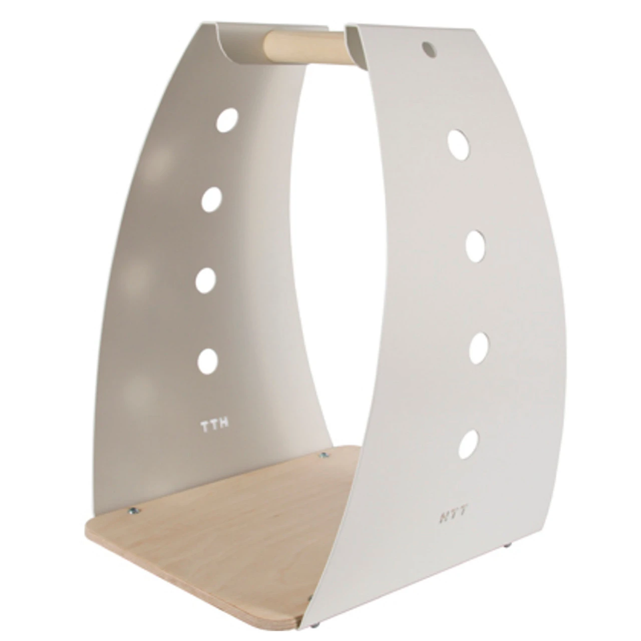 Pisla Design By HTT Holzkorb / Kaminkorb Honka Weiß 4 Pisla Design By HTT Holzkorb / Kaminkorb Honka Weiß – Bild 2