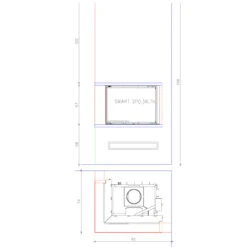 Imperial Medium Plus Kaminbausatz Smart 6kW Eckkamin Links 18 Imperial Medium Plus Kaminbausatz Smart 6kW Eckkamin Links -Derofenfuchs Verkäufe imperial medium plus 2lpxlth masse 1280x1280 1