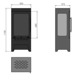 Incoza III Ethanolkamin Kaminofen Schwarz -Derofenfuchs Verkäufe incoza3 schwarz ethanol kamin kaminofen masse 1280x1280