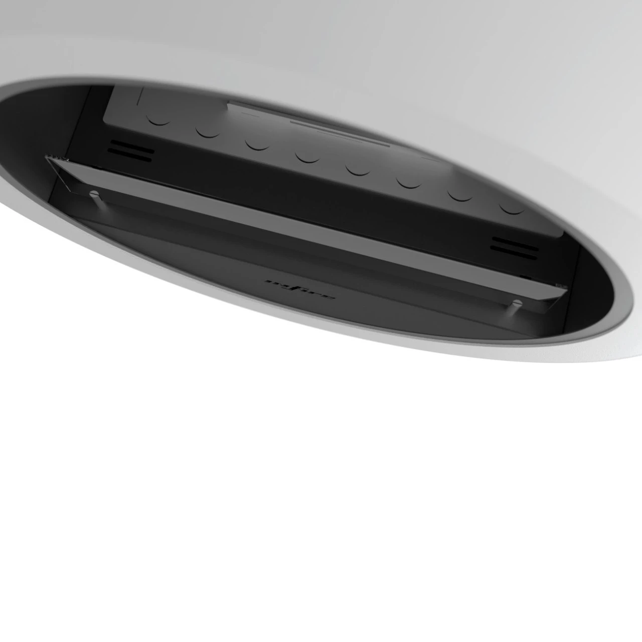 Incyrcle Wall Weiß Ethanolkamin 6 Incyrcle Wall Weiß Ethanolkamin – Bild 4