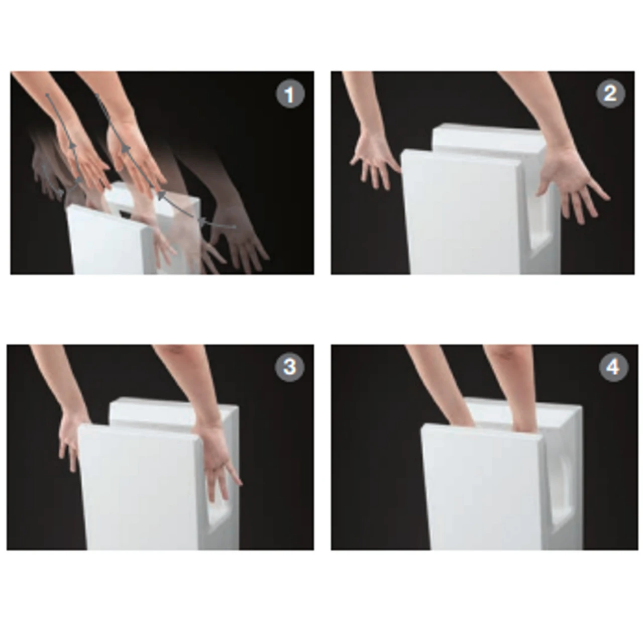 Mitsubishi Electric Jet Towel Slim Händetrockner Weiss 8 Mitsubishi Electric Jet Towel Slim Händetrockner Weiss – Bild 6