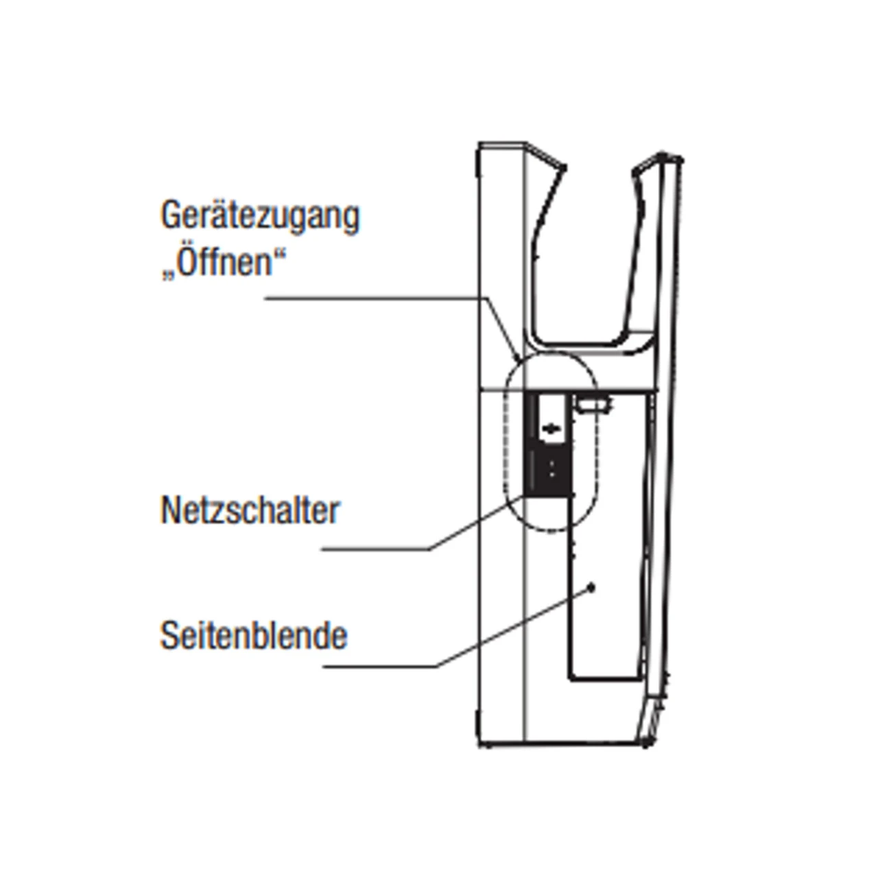 Mitsubishi Electric Jet Towel Slim Händetrockner Silber 9 Mitsubishi Electric Jet Towel Slim Händetrockner Silber – Bild 7