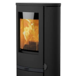 Jubilee 25 Kaminofen 6kW Schwarz -Derofenfuchs Verkäufe jubilee25 detail 1280x1280