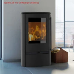 Jubilee 25 Kaminofen 6kW Schwarz -Derofenfuchs Verkäufe jubilee25 griffstange 1280x1280