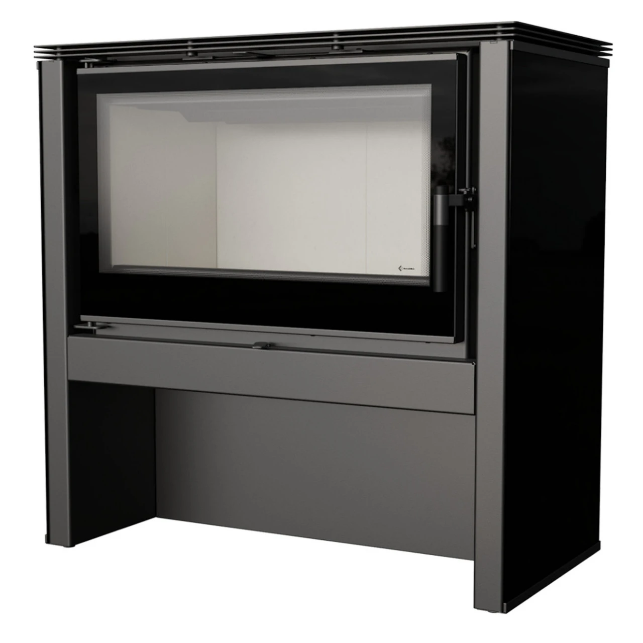 Juno 12 Kaminofen Schwarz 12kW Mit Rahmenloser Scheibe 5 Juno 12 Kaminofen Schwarz 12kW Mit Rahmenloser Scheibe – Bild 3