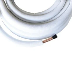 Kältemittelleitung Kupferrohr Isoliert 1/4" + 1/2" (6,25 Mm + 12,7 Mm)