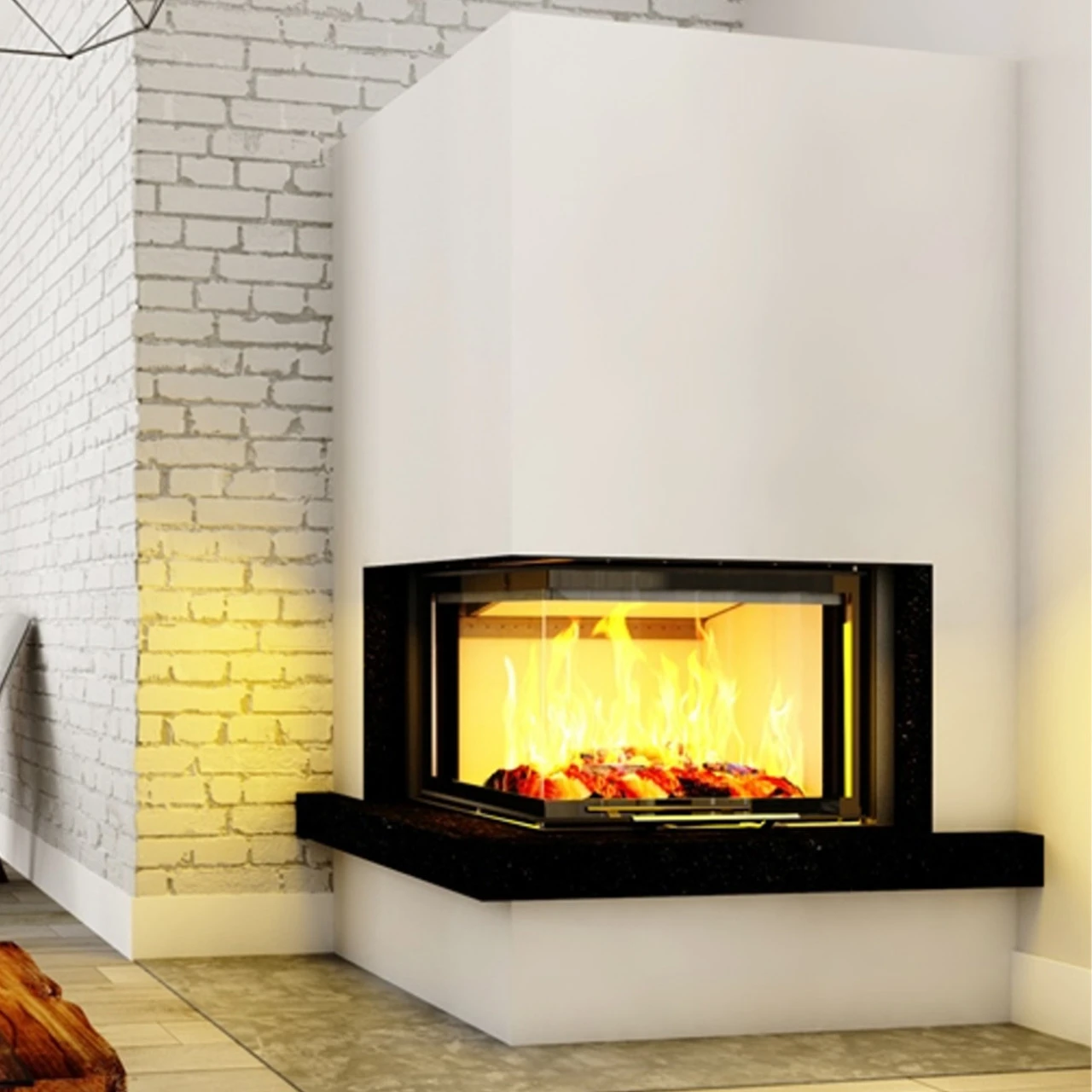 Kaminbausatz Imperial Extra Wasserkamin WLTh 12 KW Linksverglast 3 Kaminbausatz Imperial Extra Wasserkamin WLTh 12 KW Linksverglast