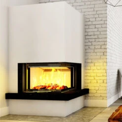 Kaminbausatz Imperial Extra Wasserkamin WPTh 12 KW Rechtsverglast