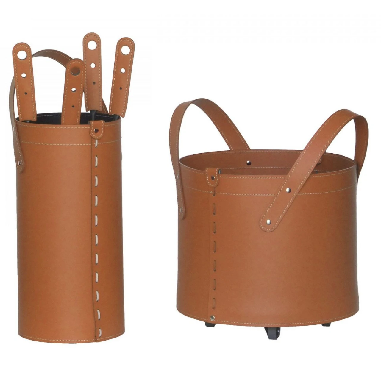 Tocad Designer Kaminbesteckset Und Holzkorb Braun 3 Tocad Designer Kaminbesteckset Und Holzkorb Braun