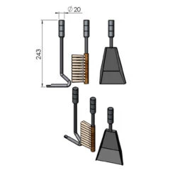 Kaminbesteck Zum Einhängen Für TT30, TT20, TT80, TT21 Serie 7 Kaminbesteck Zum Einhängen Für TT30, TT20, TT80, TT21 Serie -Derofenfuchs Verkäufe kaminbesteck zum einhaengen tt20 undtt30 masse 1280x1280