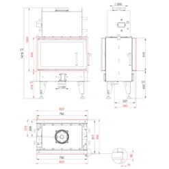 Aquatic Twin 8 Wasser Tunnel-Kamineinsatz 14kW 15 Aquatic Twin 8 Wasser Tunnel-Kamineinsatz 14kW -Derofenfuchs Verkäufe kamineinsatz bef twin 8 aquatic masse 1280x1280