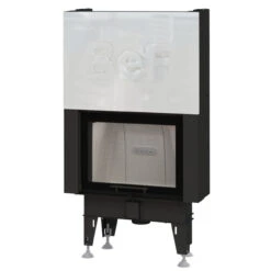 Feel V7 Kamineinsatz 7kW Hebetür Für Niedrigenergiehäuser